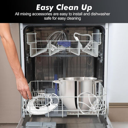 AUCMA 7.5L Stand Mixer | 1400W, 6-Speed, Tilt-Head, Dual Handles, Electric